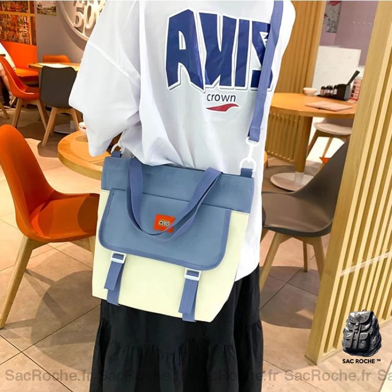 Sac À Dos Bicolore Avec Peluche Ours Petit Dos Femme