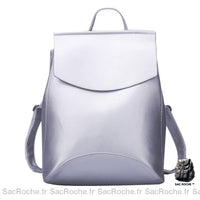 Sac à dos blanc cuir stylé - Sac Roche ™