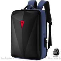 Sac à dos bleu pour ordinateur - Sac Roche ™