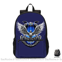 Sac à dos bleu Serdaigle - Sac Roche ™