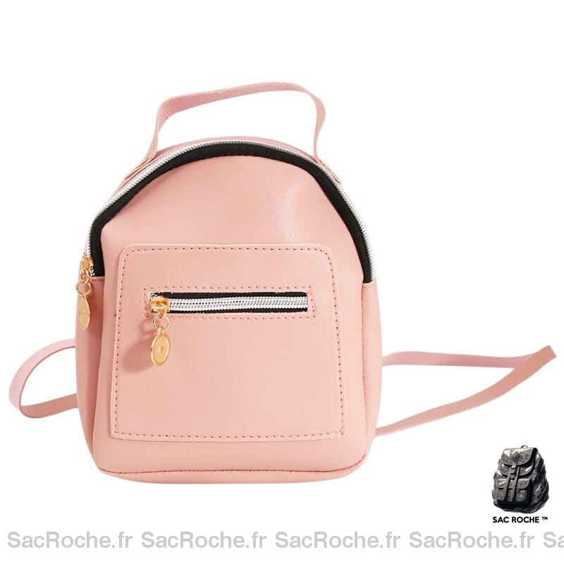 Sac À Dos Bourse Femme Rose Petit