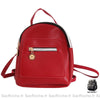 Sac À Dos Bourse Femme Rouge Petit