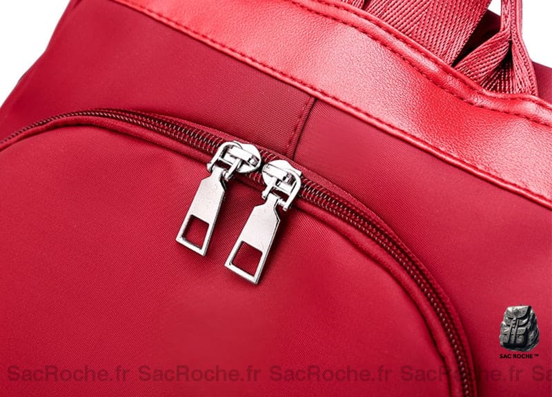 Sac À Dos Brodé Femme Motif Fleur