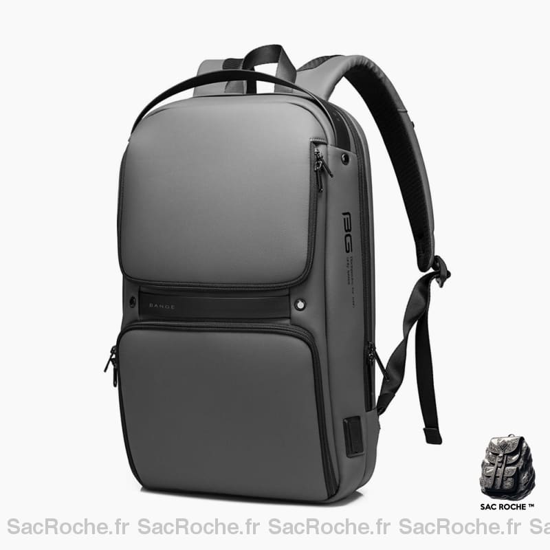 Sac À Dos Business Bange Protect Gris Sac Ordinateur