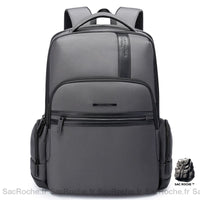 Sac à Dos Business pour PC 15.6'' Homme - modèle Gris - Sac Roche ™