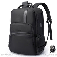 Sac À Dos Business Pour Pc 15.6 Homme Noir Dos Homme