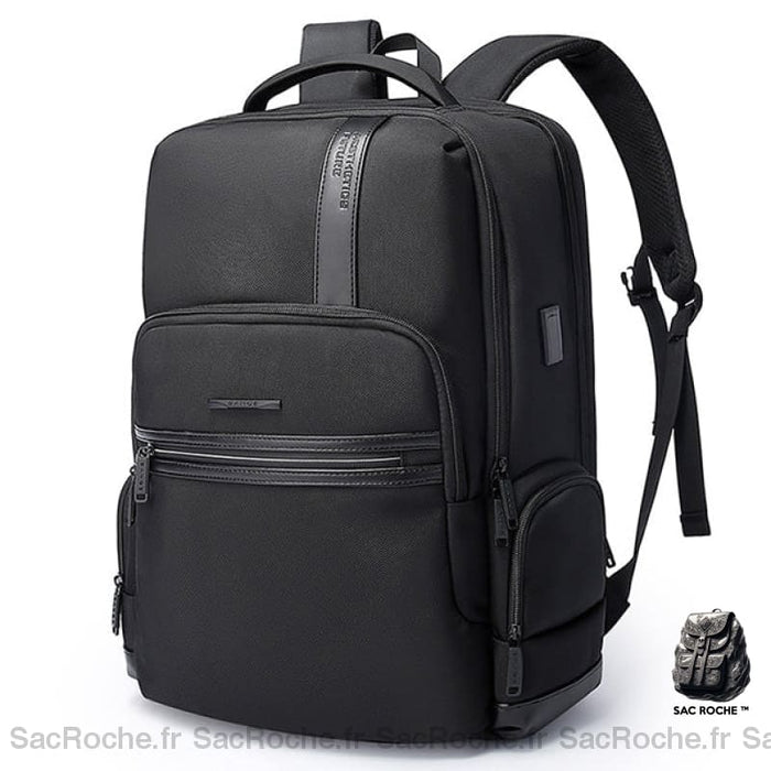 Sac À Dos Business Pour Pc 15.6 Homme Noir Dos Homme
