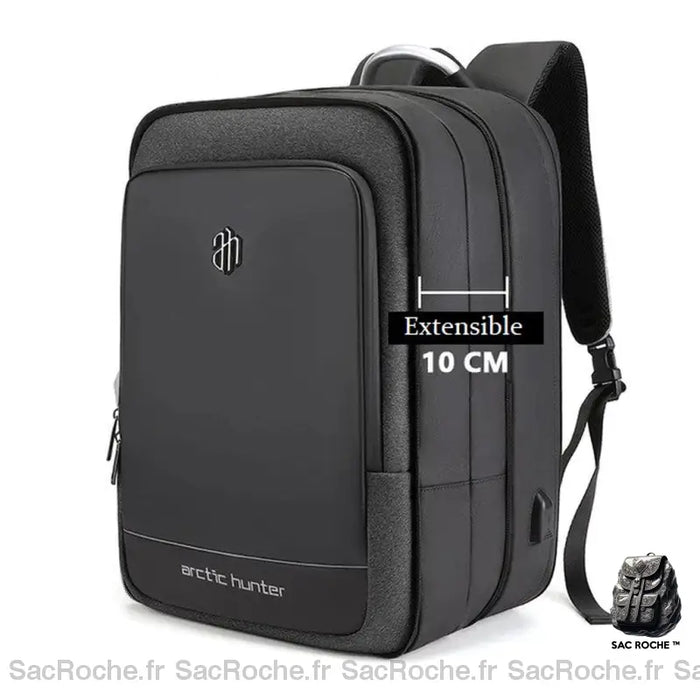 Sac À Dos Cabine Voyage Compact Noir Sac