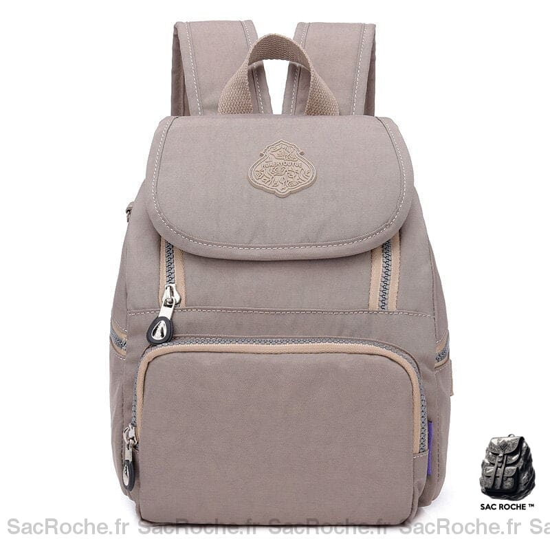 Sac À Dos Camel Rabat Femme Beige Dos Femme