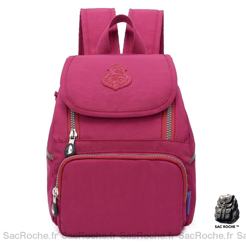 Sac À Dos Camel Rabat Femme Bourgogne Dos Femme