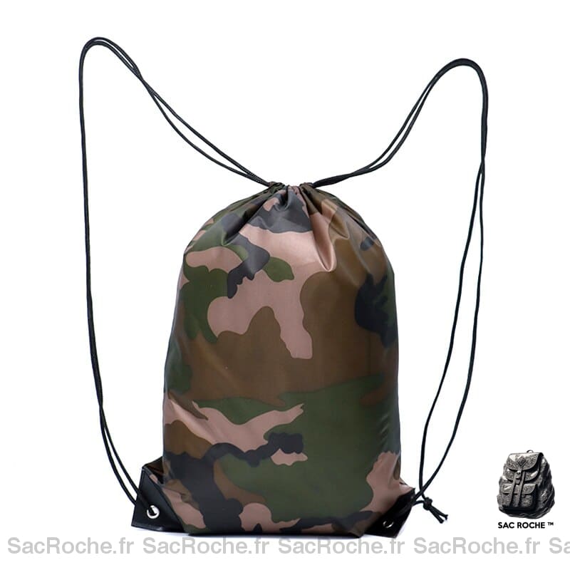 Sac À Dos Camouflage Compact Cordon Sport