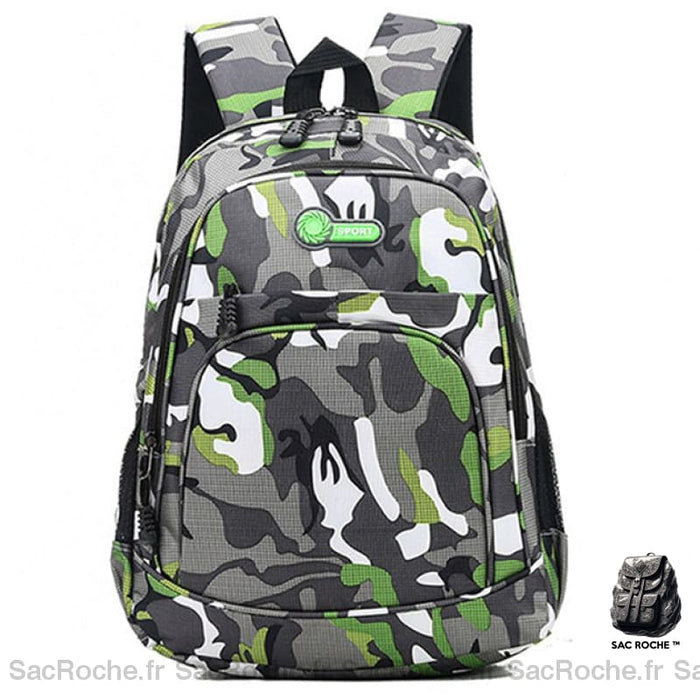 Sac À Dos Camouflage École Maternelle Garçon Vert Sacs Dos Scolaire