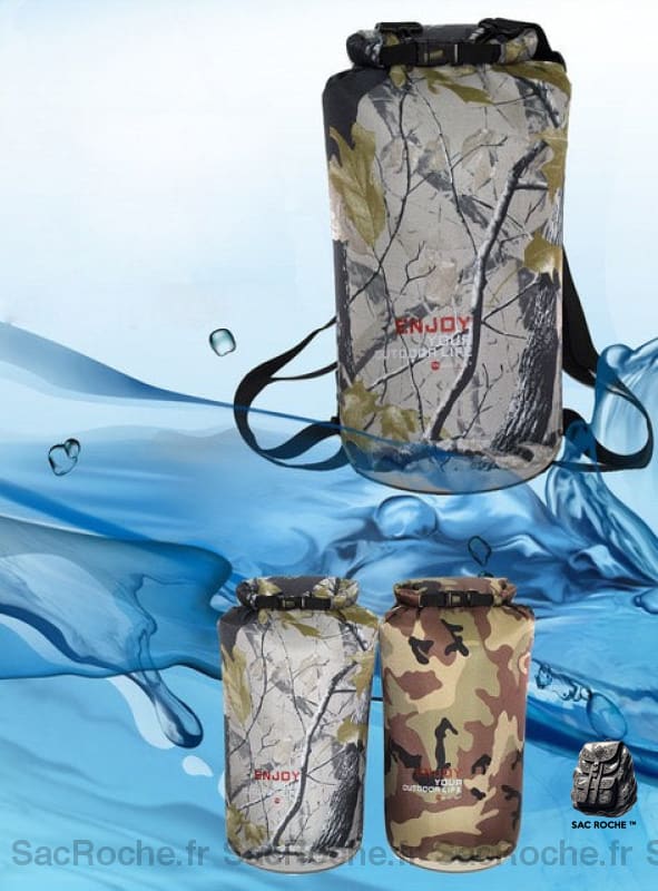 Sac À Dos Camouflage Étanche 20L Sport