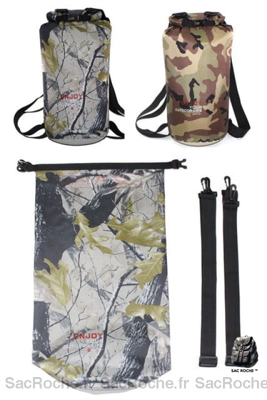 Sac À Dos Camouflage Étanche 20L Sport