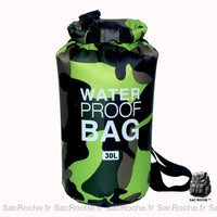 Sac à dos camouflage étanche - modèle Vert / 30L - Sac Roche ™