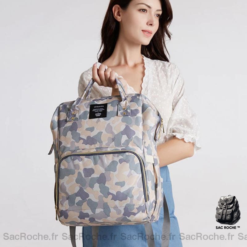 Sac À Dos Camouflage Pour Maman Bébé