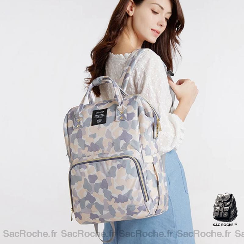 Sac À Dos Camouflage Pour Maman Bébé