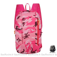 Sac à dos camouflage ultraléger randonnée - modèle Rose - Sac Roche ™
