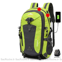 Sac à dos camping USB - Sac Roche ™