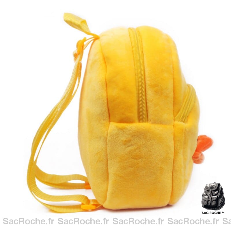 Sac À Dos Canard Jaune Peluche Enfant