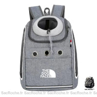 Sac à dos canin idéal - modèle Gris - Sac Roche ™
