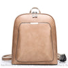 Sac À Dos Carré Femme Mini Beige Petit