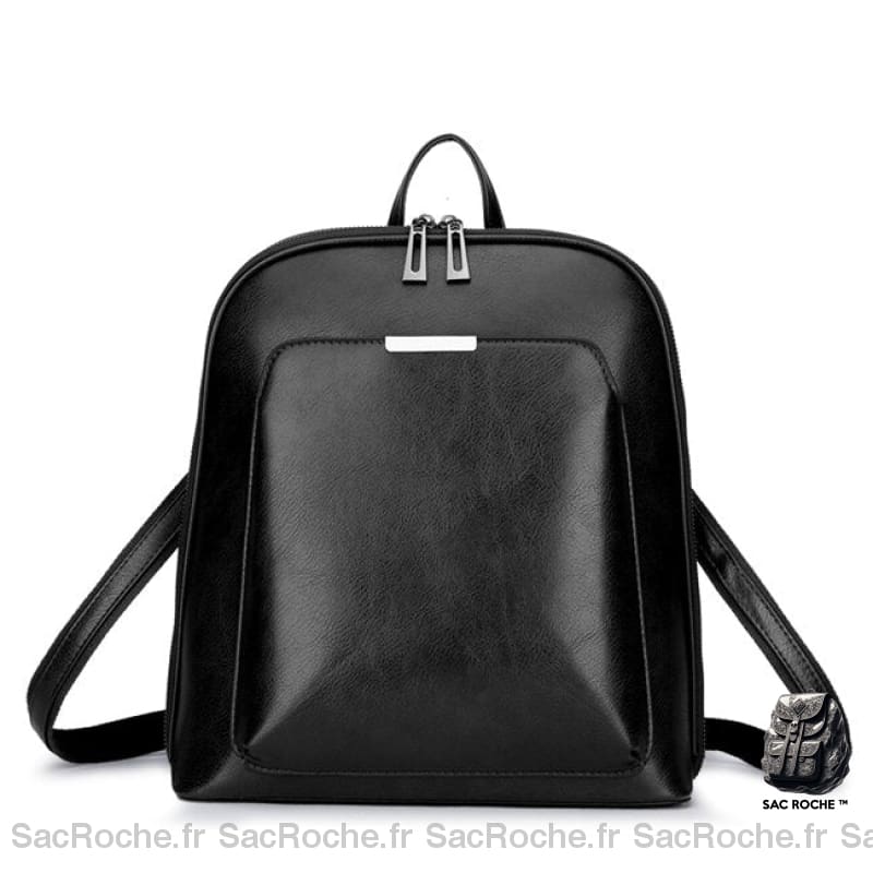 Sac À Dos Carré Femme Mini Noir Petit
