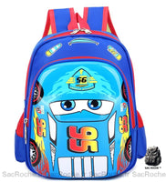 Sac à dos Cars garçons - modèle Bleu - Sac Roche ™