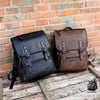 Sac À Dos Cartable Cuir Cartable Homme