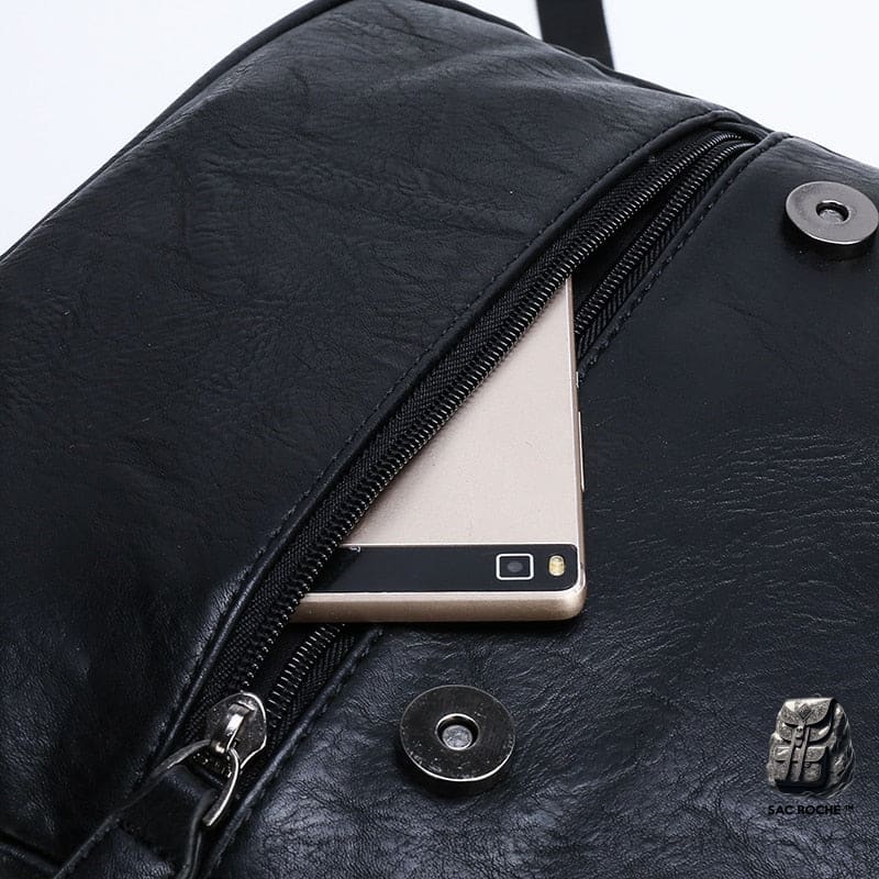 Sac À Dos Cartable Cuir Cartable Homme