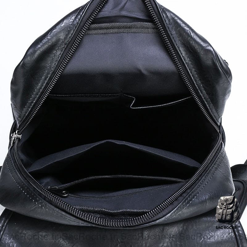 Sac À Dos Cartable Cuir Cartable Homme