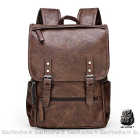 Sac à dos cartable cuir - Sac Roche ™