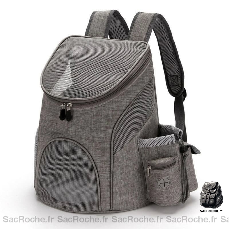Sac À Dos Chat Adulte Gris / S (0-3Kg) Sac