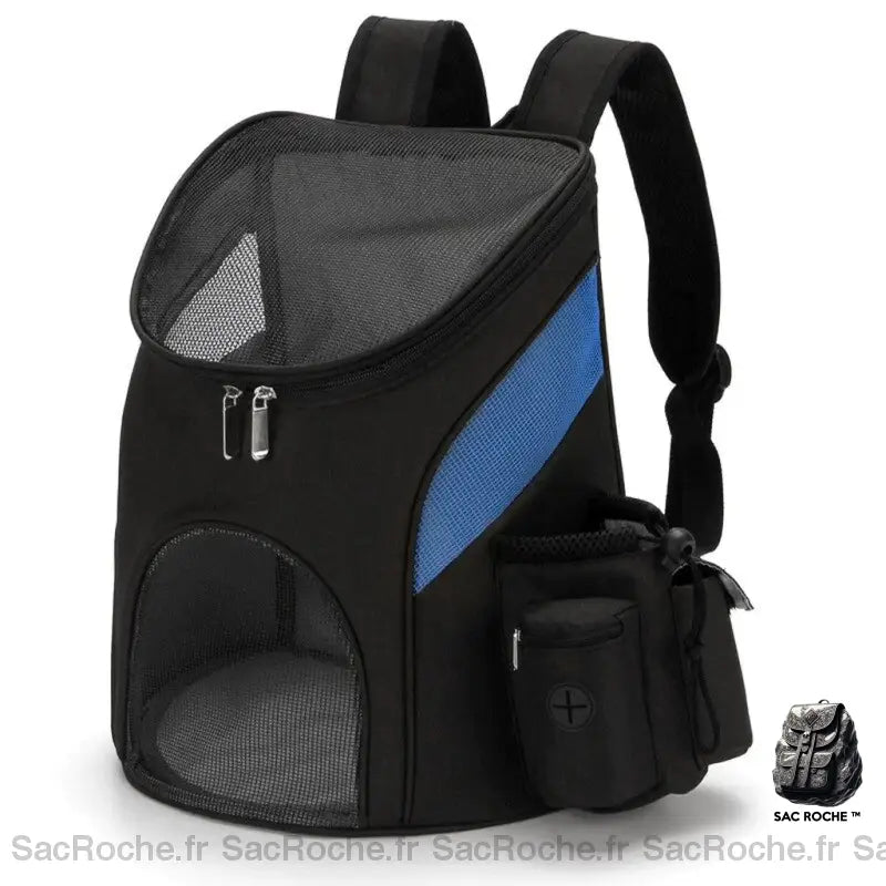 Sac À Dos Chat Adulte Noir/Bleu / S (0-3Kg) Sac