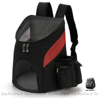 Sac À Dos Chat Adulte Noir/Rouge / S (0-3Kg) Sac