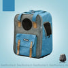 Sac à dos transport chat avec poche - Bleu - Chat Chien