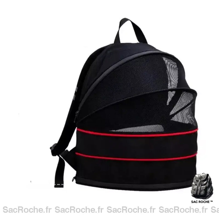 Sac À Dos Chat Extensible Noir Sac