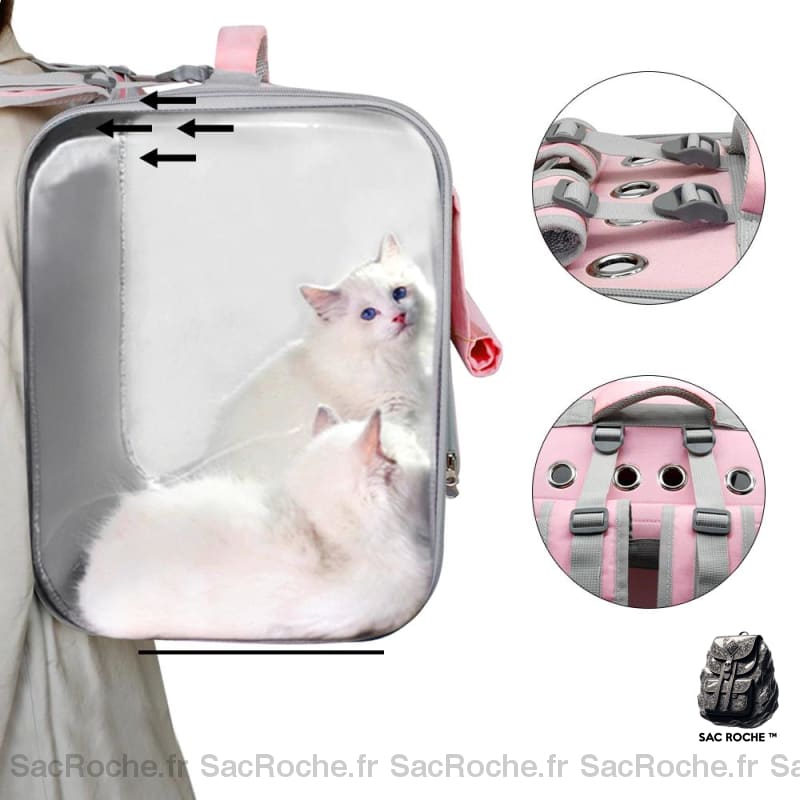 Sac À Dos Chat Respirant Animaux