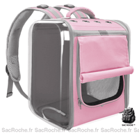 Sac à dos chat respirant - modèle Rose - Sac Roche ™