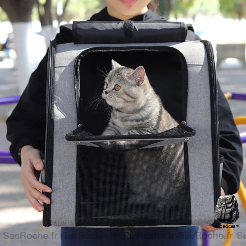 Sac À Dos Chat Rideau Animaux