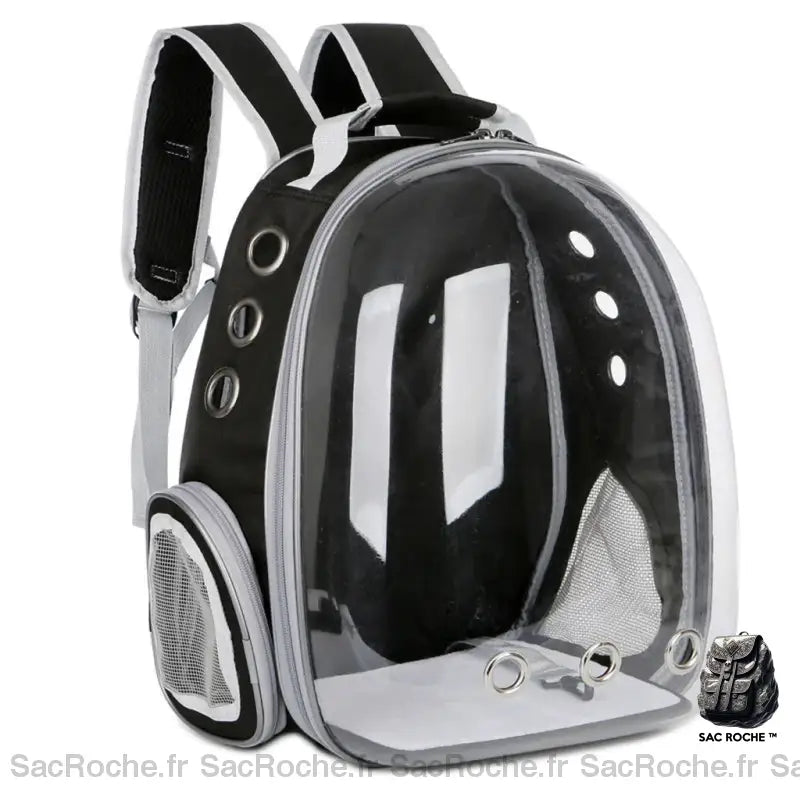 Sac À Dos Chat Transparent Noir Sac
