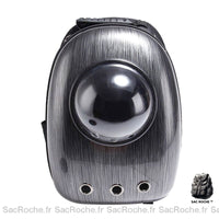 Sac à dos chat transparent respirant - modèle Noir - Sac Roche ™