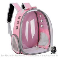 Sac à dos chat transparent - modèle Rose - Sac Roche ™