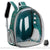 Sac à dos chat transparent - modèle Vert - Sac Roche ™