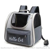 Sac À Dos Chat Transport Confortable Gris Sac