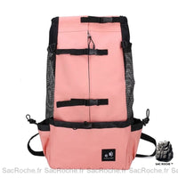 Sac à dos chien avec ouverture - modèle Rose / S - Sac Roche ™
