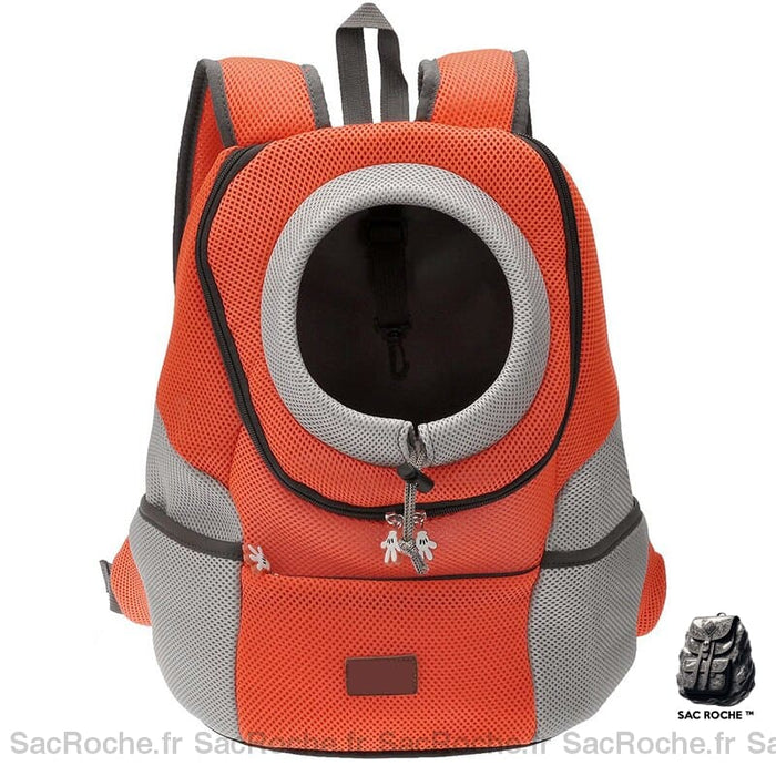 Sac à dos de promenade à double épaule pour chien - Rouge, XL - Chien Chat