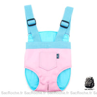 Sac à dos chien réglable plein air - modèle Rose / XL - Sac Roche ™