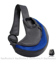 Sac à dos chien une bretelle - modèle Bleu Foncé / L - Sac Roche ™