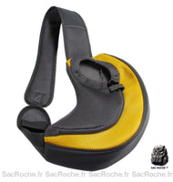 Sac à dos chien une bretelle - modèle Jaune / L - Sac Roche ™